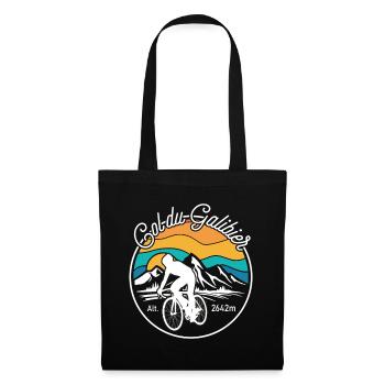 Col du Galibier Cycliste - Tote Bag - black - Front