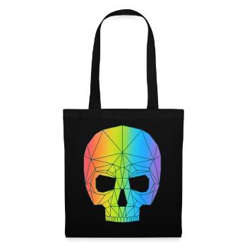 Skull in color - Tote Bag - black - Front
