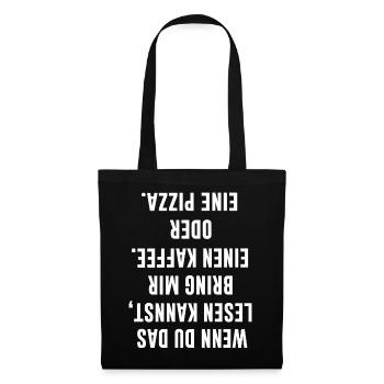 Funny design - Tote Bag - black - Front