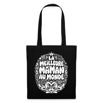 Best Mom in the World - Tote Bag - black - Front