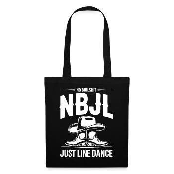 Line Dance Style - Tote Bag - black - Front