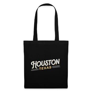 Houston design for proud Houston residents - Tote Bag - black - Front