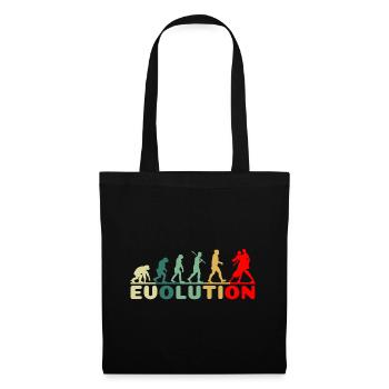 Tango dance dance evolution retro pour couple de danse - Sac en tissu - noir - Devant