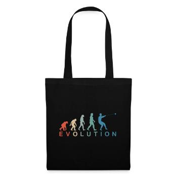 Hammer Throw Hammer Throw Men Evolution Retro - Tote Bag - black - Front