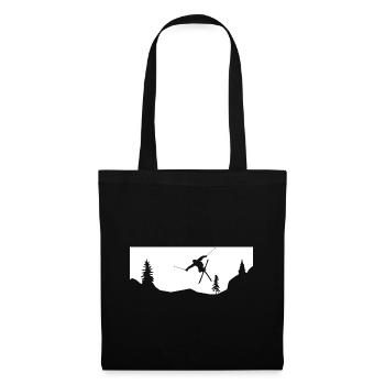 Ski - (47) - Sac en tissu - noir - Devant
