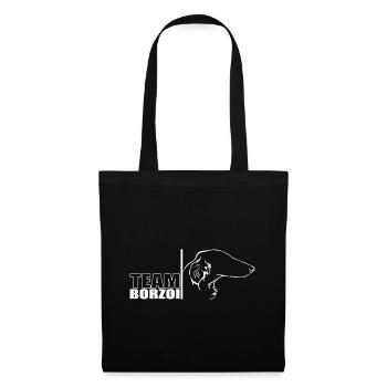 TEAM Borzoi Dog Dog Borzoi Wilsigns - Tote Bag - black - Front