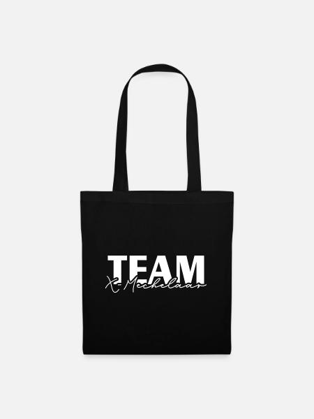 TEAM X Mechelaar Hundesport Hunde Wilsigns - Stoffbeutel - Schwarz