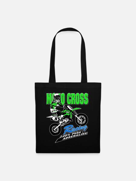 Kinder Motocross - KIDS MX - Stoffbeutel - Schwarz
