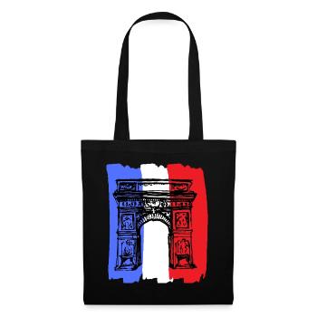 Arc de Triomphe - Sac en tissu - noir - Devant