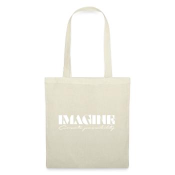 Imagine Create possibility - Stoffbeutel - Natur - Vorne