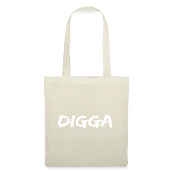 Conception de Digga - Sac en tissu - nature - Devant
