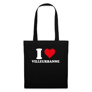 I Love Villeurbanne Cadeau Tourisme - Sac en tissu - noir - Devant