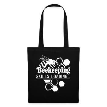 Imkerei Ironic Bee Keeper Honey - Stoffbeutel - Schwarz - Vorne