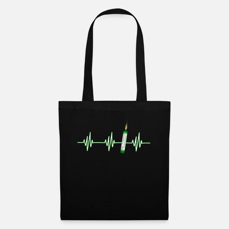Heartbeat Pyro Cracker - Stoffbeutel - Schwarz