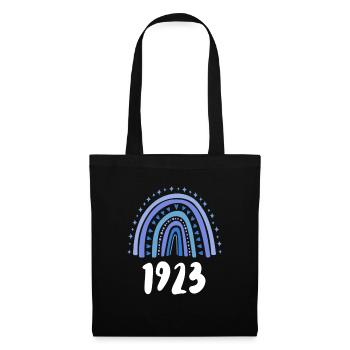 Blue Rainbow Année de naissance née en 1923 - Sac en tissu - noir - Devant