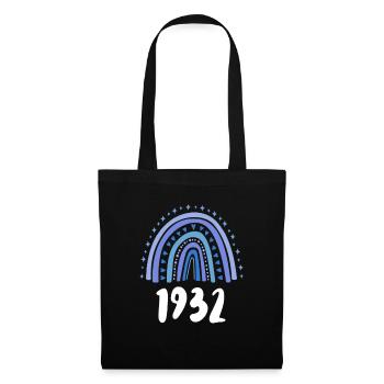 Blue Rainbow Année de naissance née en 1932 - Sac en tissu - noir - Devant