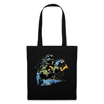 Rider Horse colorful - Tote Bag - black - Front