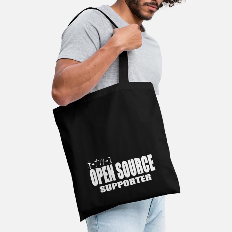 LUZILLION CODER COUTURE, OPEN SOURCE SUPPORTER Stoffbeutel