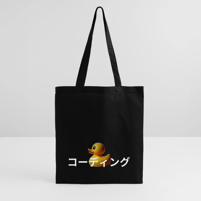 LUZILLION CODER COUTURE, RUBBER DUCK DEBUGGING Tote Bag