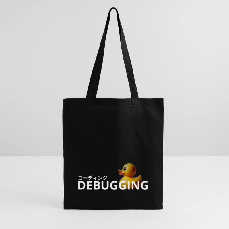 LUZILLION CODER COUTURE, RUBBER DUCK DEBUGGING Tote Bag