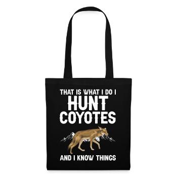 Conception de coyote pour les réacteurs de coyote - Sac en tissu - noir - Devant