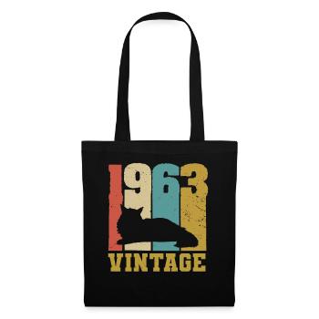 1963 Vintage Cat Maine Coon - Tote Bag - black - Front