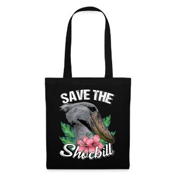 Schuhschnabel Sauvez le bec-de-chaussure - Sac en tissu - noir - Devant