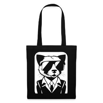 Ferret Wearing Sunglasses Cool Ferrets - Tote Bag - black - Front