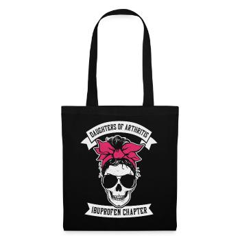 Daugthers of Arthritis Ibuprofen Chapter Biker - Stoffbeutel - Schwarz - Vorne
