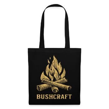 Bushcraft - Sac en tissu - noir - Devant