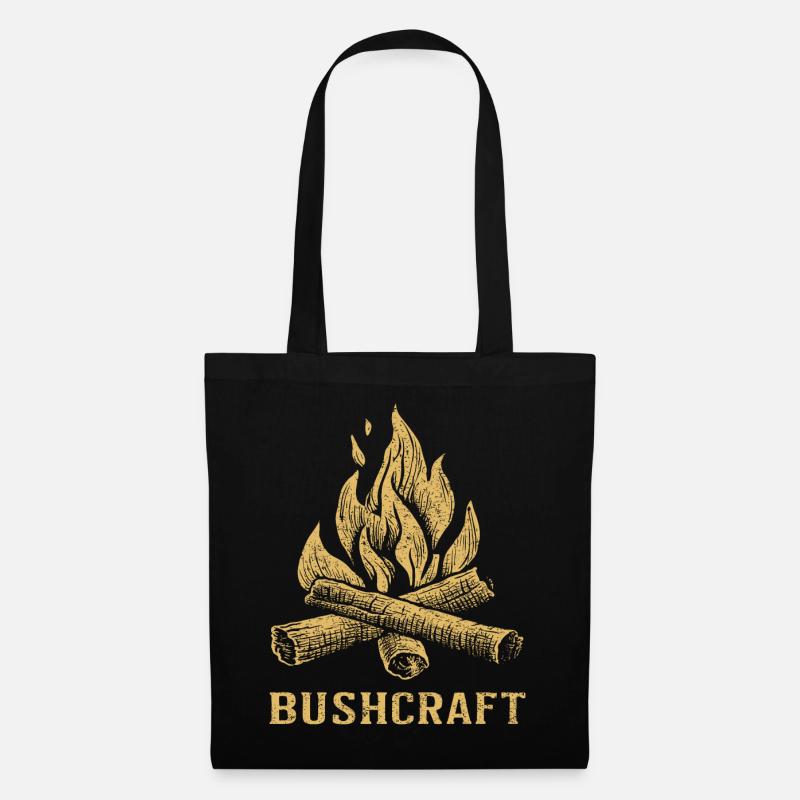 Bushcraft - Stoffbeutel - Schwarz