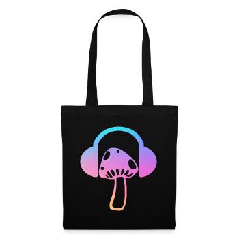 Psytrance Festival Gift - Tote Bag - black - Front