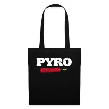 Pyro firecrackers - Tote Bag - black - Front