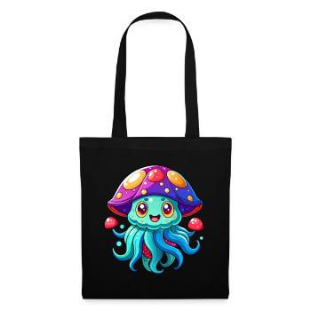 Cute Jellyfish - Tote Bag - black - Front