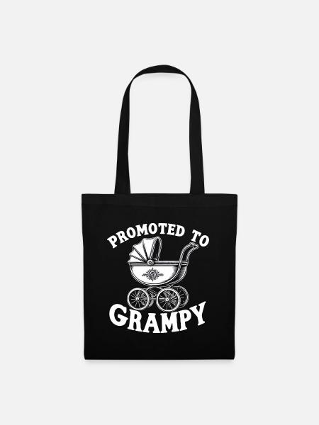 Promu au rang de Grampy Grandparent Pride - Sac en tissu - noir