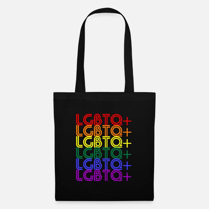 LGBTQ+ - Stoffbeutel - Schwarz