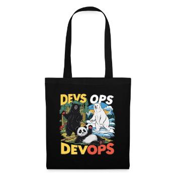 Devops - Stoffbeutel - Schwarz - Vorne