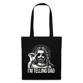 I'm telling Dad - Tote Bag - black - Front