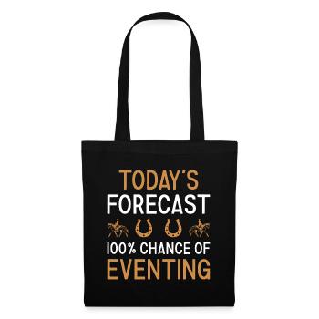 Rider Today's Forecast Eventing - Tote Bag - black - Front