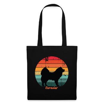 Retro Eurasier - Tote Bag - black - Front