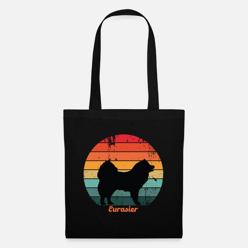 Retro Eurasier - Tote Bag - black