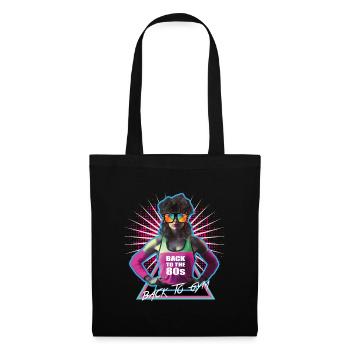 Back to the 80s Back to Gym - Tote Bag - black - Front