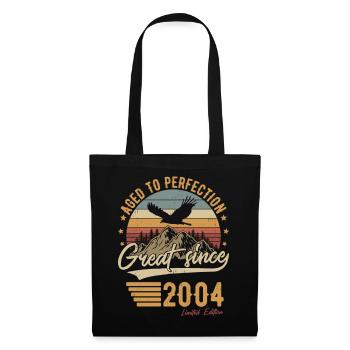 2004 Vintage Born Vintage Birthday Retro - Tote Bag - black - Front