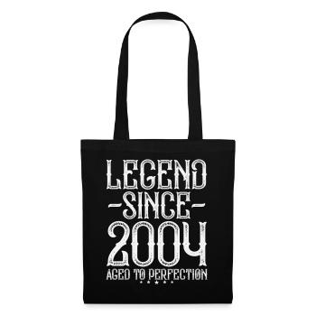 Legend 2004 Vintage Vintage Birthday Gift - Tote Bag - black - Front
