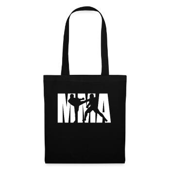 MMA - Arts Martiaux Mixte - Sac en tissu - noir - Devant