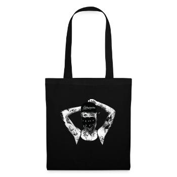 Tattoo perfekt für Gsiberger Frauen als Geschenk - Stoffbeutel - Schwarz - Vorne