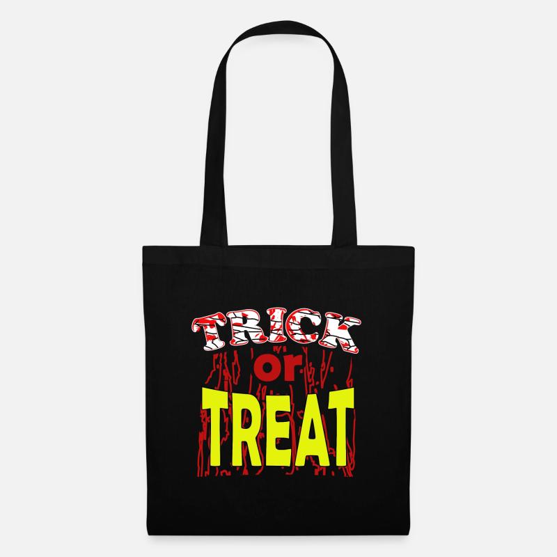Trick or Treat Halloween - Stoffbeutel - Schwarz