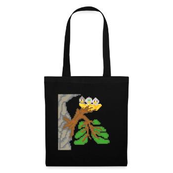 NATURE SAGE - Sac en tissu - noir - Devant