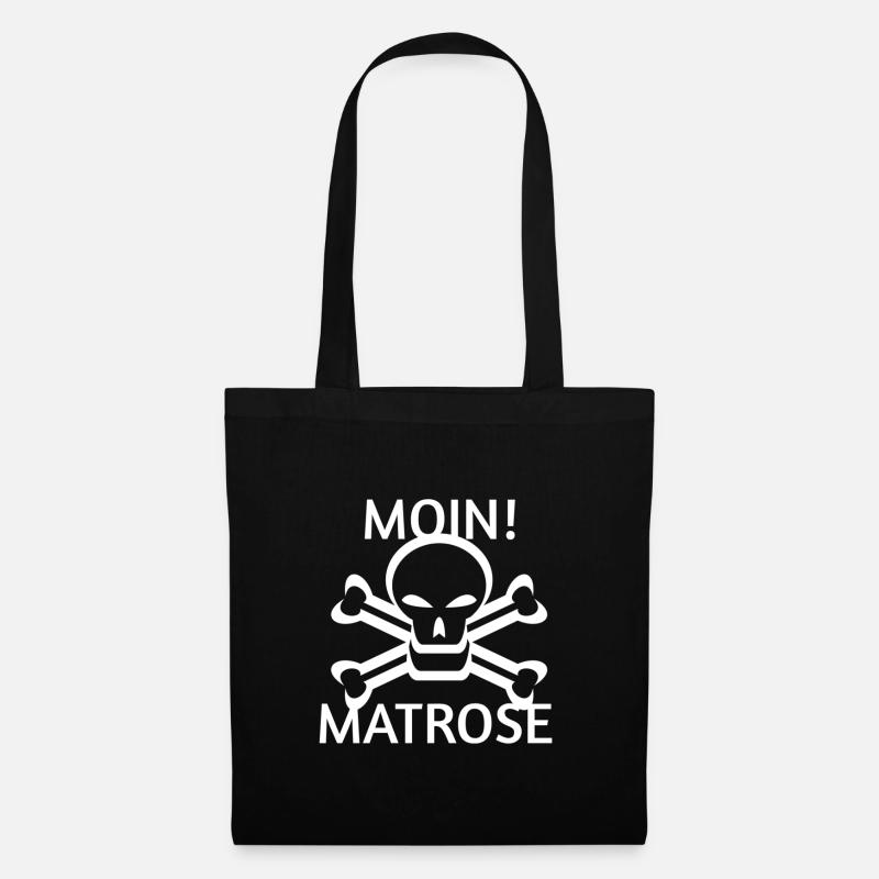 Moin! Matrose - Stoffbeutel - Schwarz