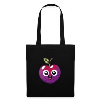 Kawaii Plum - Tote Bag - black - Front
